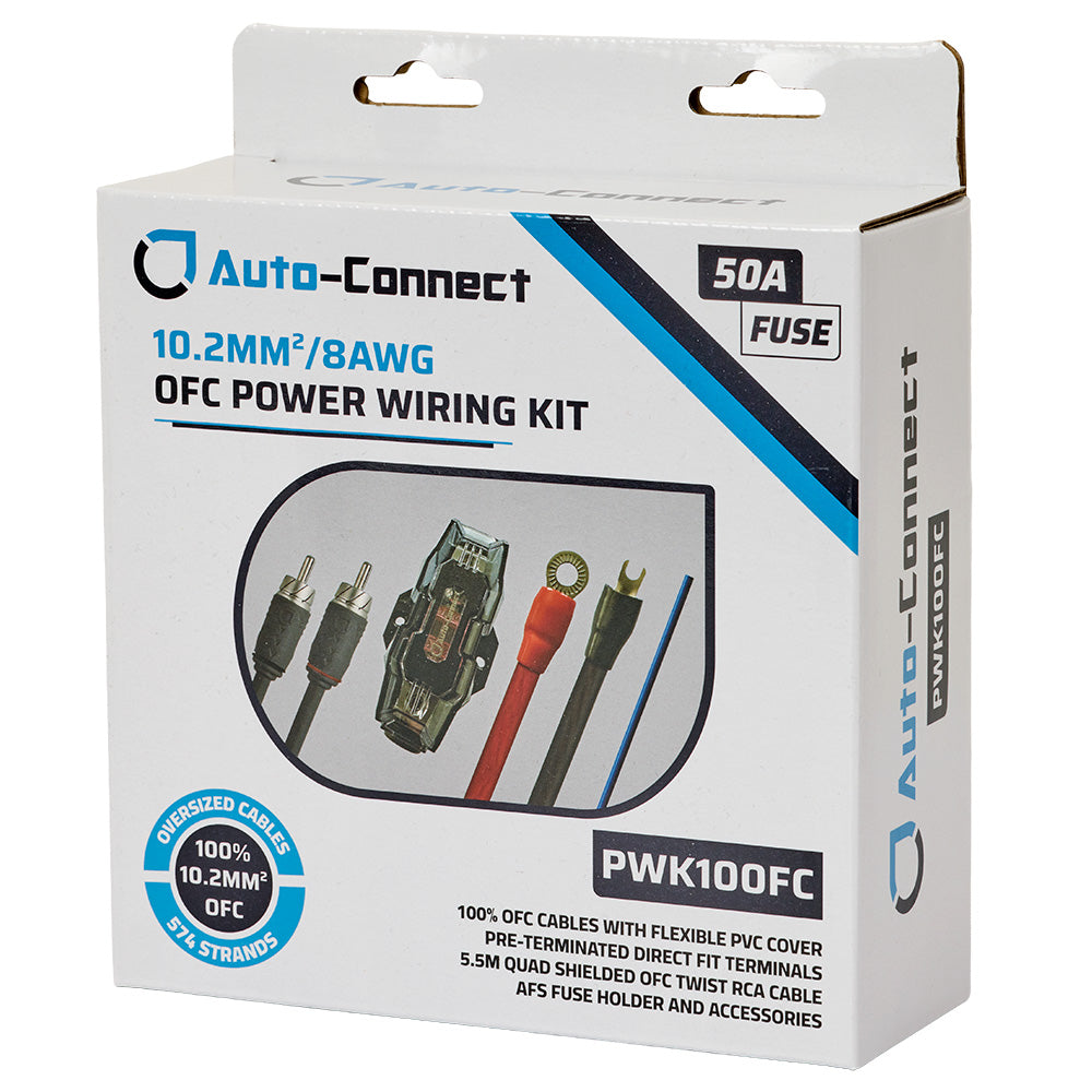 Auto-Connect OFC kabelsæt, 10.2mm²