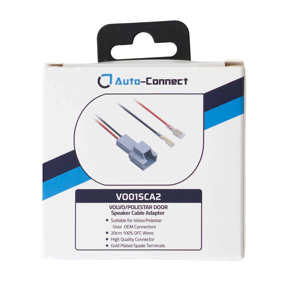 Auto-Connect højttalerkontakter til dørhøjttalere Volvo/Polestar, par