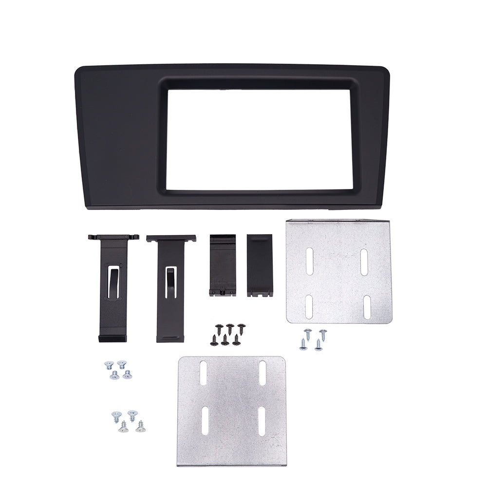 Stereoram dobbelt-DIN til Volvo V70 2000-2004, mørkegrå