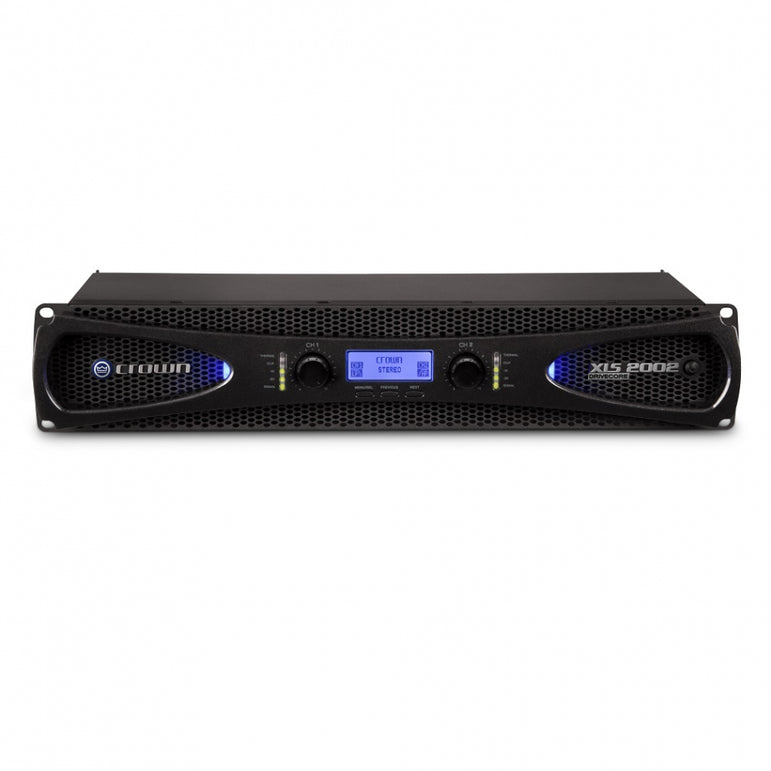 Crown XLS-2002, stereoslutsteg med DSP