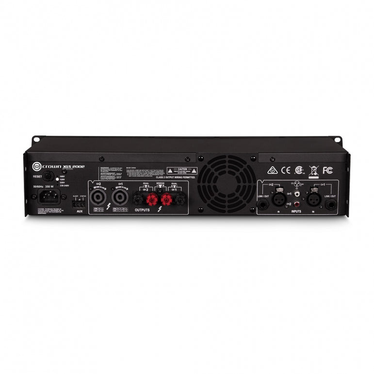 Crown XLS-2002, stereoslutsteg med DSP