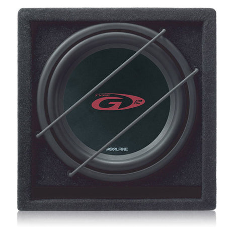 Alpine 12" subwoofer i Kabinet 2 ohm