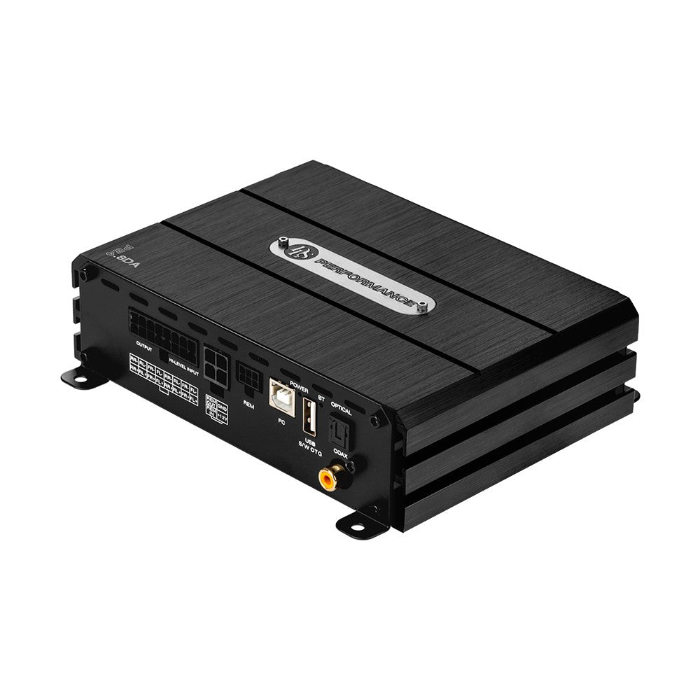 DLS PE4.8DA, 8-kanals DSP med indbygget forstærker og Bluetooth