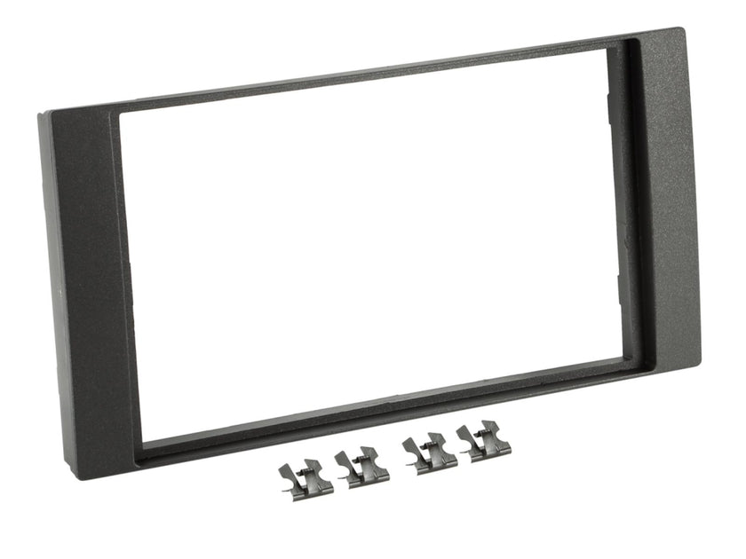 Monteringsramme 2-DIN Ford, sort