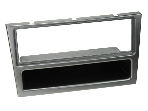 Monteringsramme 1-DIN med opbevaringsrum Opel/Suzuki , aluminium