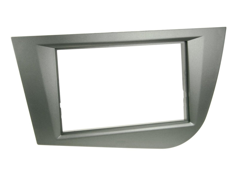 Monteringsramme 2-DIN Seat Leon, antracit