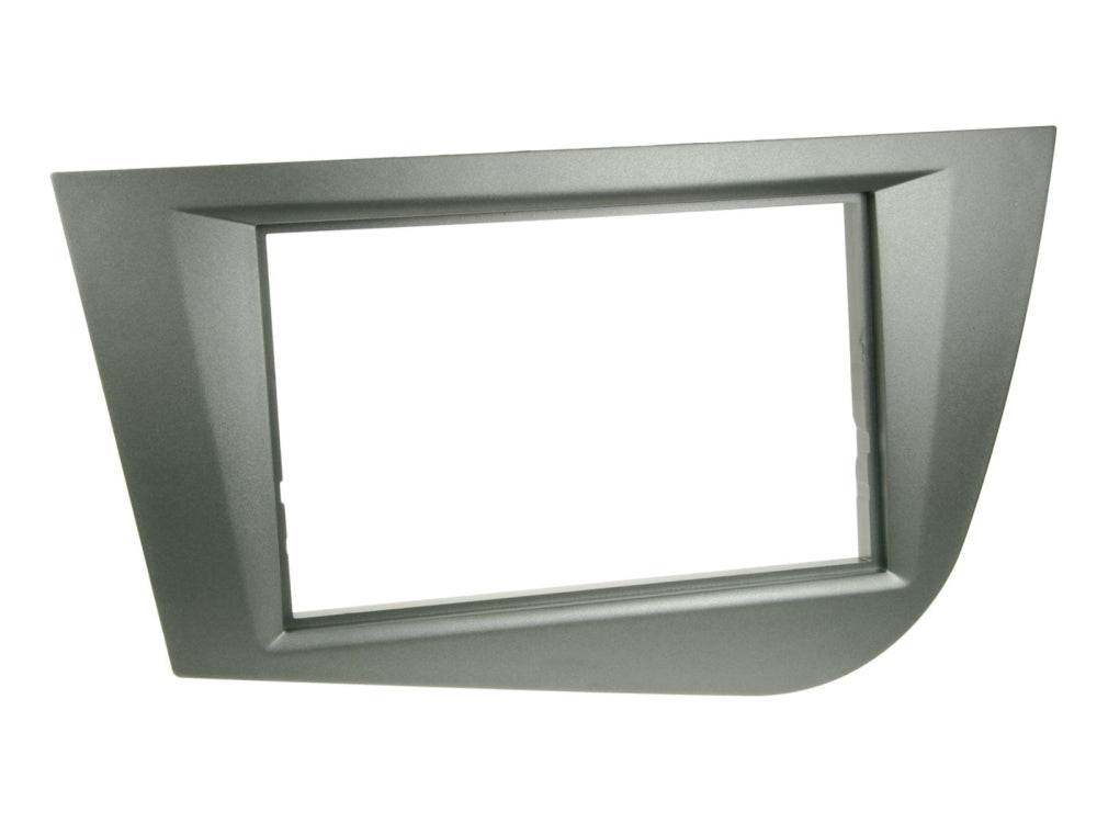 Monteringsramme 2-DIN Seat Leon, antracit