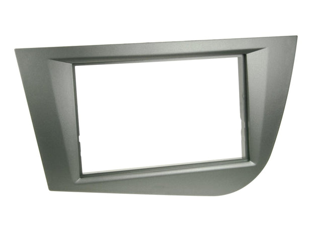 Monteringsramme 2-DIN Seat Leon, antracit