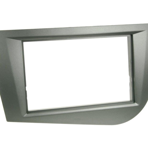 Monteringsramme 2-DIN Seat Leon, antracit