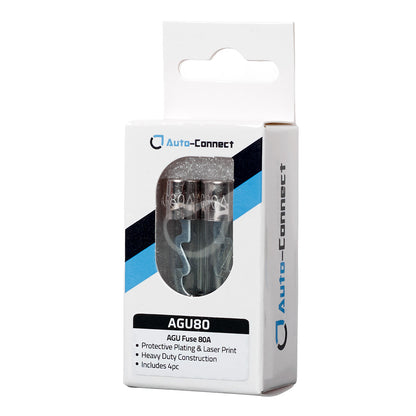 Auto-Connect 80A AGU-sikring, 4-pak