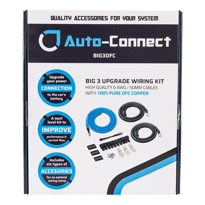 Big 3, 50mm² OFC-kabelkit