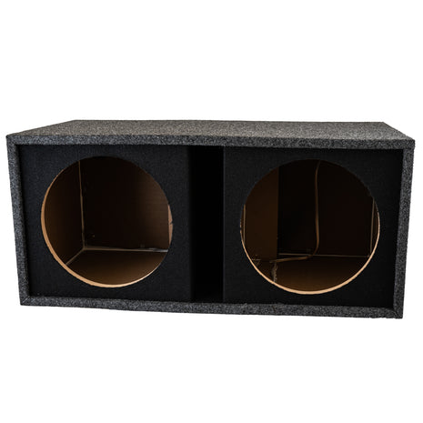 Monteringsklart baskasse-kit, umonteret portet 2x12" baskasse fra Auto-Connect
