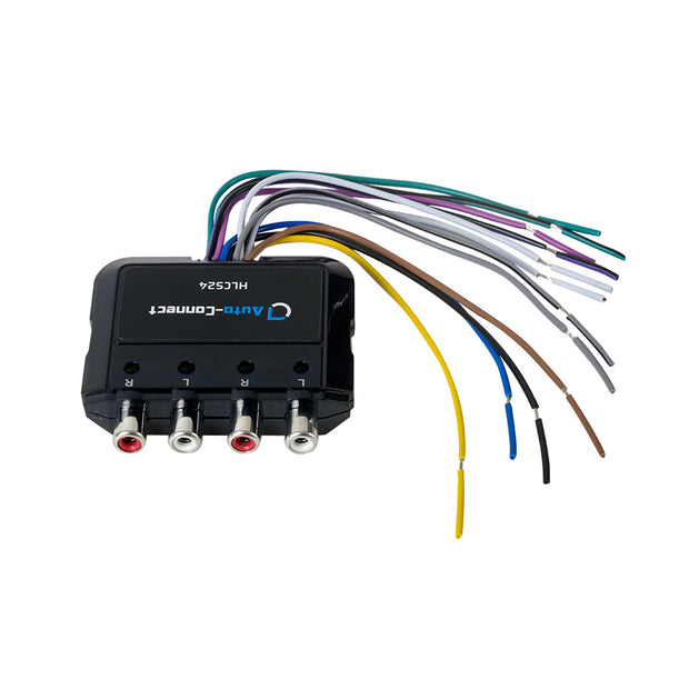 Auto-Connect HLCS24 4-kanals høj/lavniveau-omformer