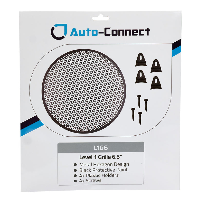 Auto-Connect Hexagon højttalergitter, 6.5 tommer
