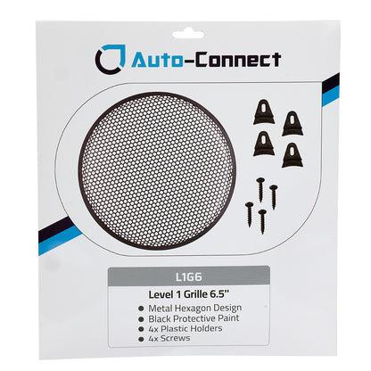 Auto-Connect Hexagon højttalergitter, 6.5 tommer
