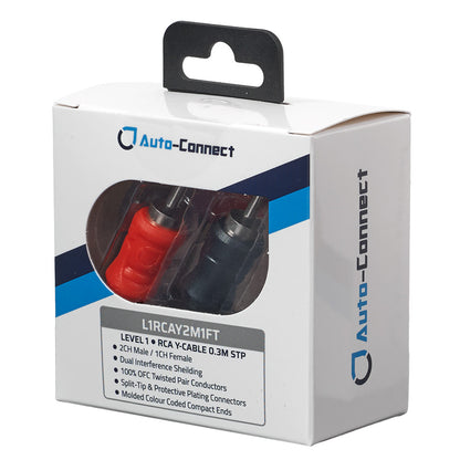 Auto-Connect snoet Y-split lavniveau 2 han-1 hun, Level 1