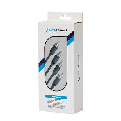 Auto-Connect snoet lavniveaukabel 0.75 meter, Level 2