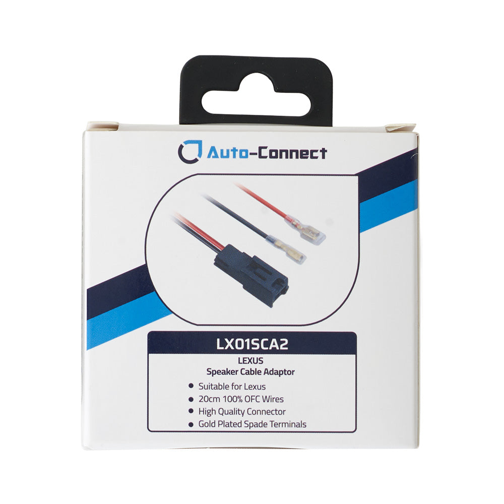 Auto-Connect højttalerkontakt til nyere Lexus, par