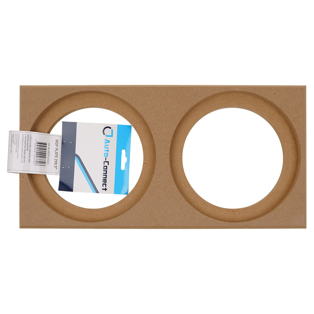 MDF-monteringsplade, 2x6.5 tommer