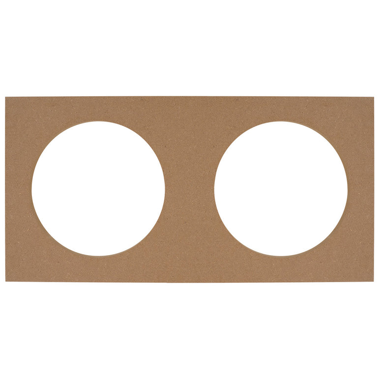 MDF-monteringsplade, 2x8 tommer