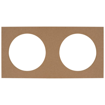 MDF-monteringsplade, 2x8 tommer
