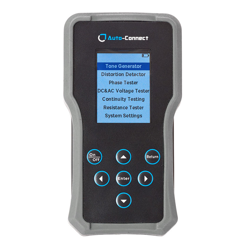 Auto-Connect MFAST, test- og måleværktøj af kabler og lyd