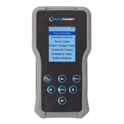 Auto-Connect MFAST, test- og måleværktøj af kabler og lyd