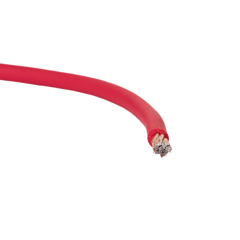 Auto-Connect rød strømkabel CCA 10.2mm², metervare