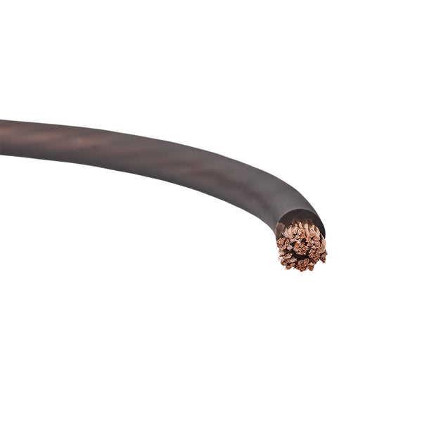 Auto-Connect sort strømkabel OFC 35.5mm², metervare