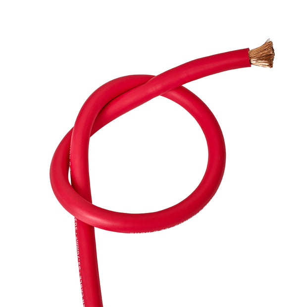 Auto-Connect rød strømkabel CCA 53.7mm², metervare