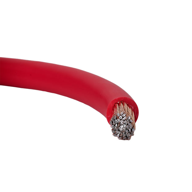 Auto-Connect rød strømkabel CCA 53.7mm², metervare