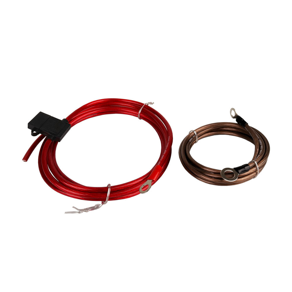 Auto-Connect 6mm² strømkabelkit, 2.5m+2.5m