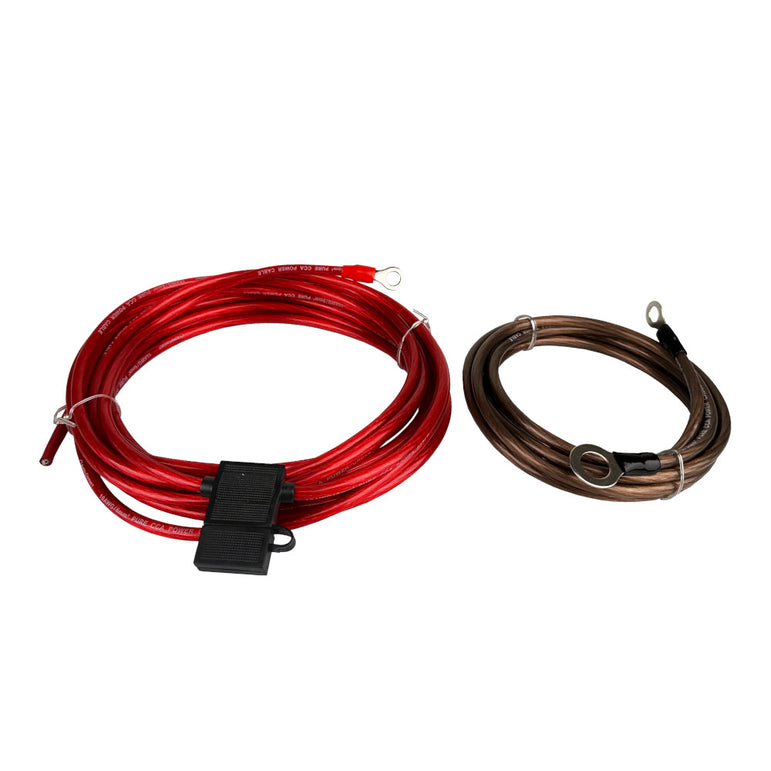 Auto-Connect CCA 6mm² strømkabelkit, 6m+2.5m