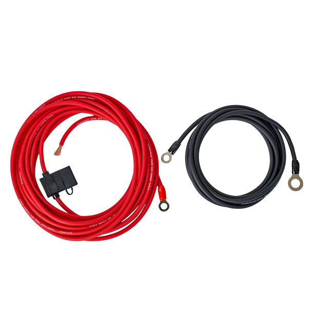 Auto-Connect OFC 6mm² strømkabelkit, 6m+2.5m