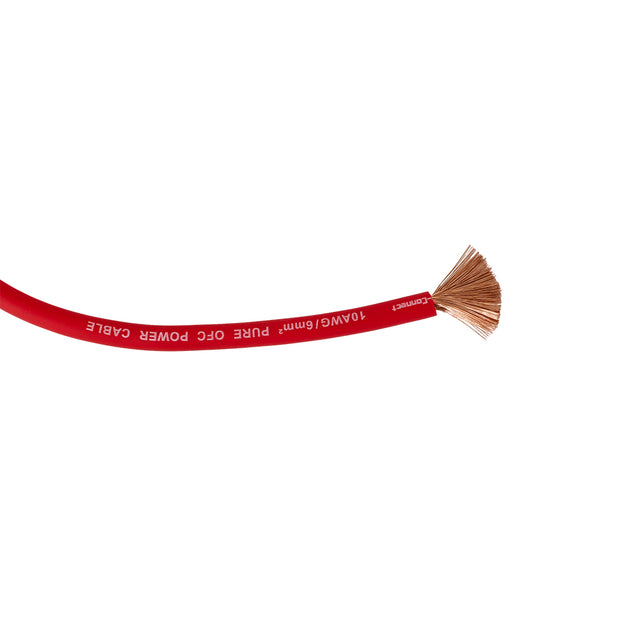 Auto-Connect OFC 6mm² strømkabelkit, 6m+2.5m