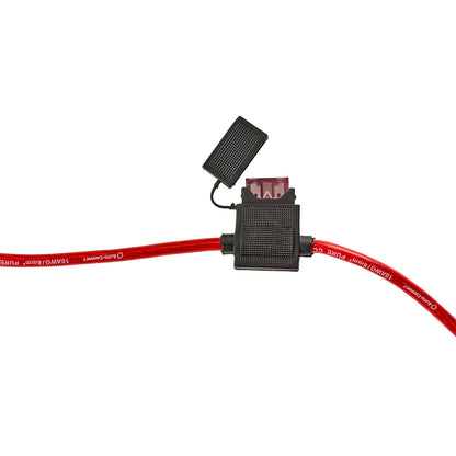 Auto-Connect CCA 6mm² strømkabelsæt Mini, 1.5m+0.2m