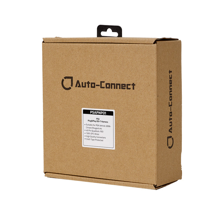 Auto-Connect PSAPNP01, Quadlock Plug N Play til Citroën & Peugeot