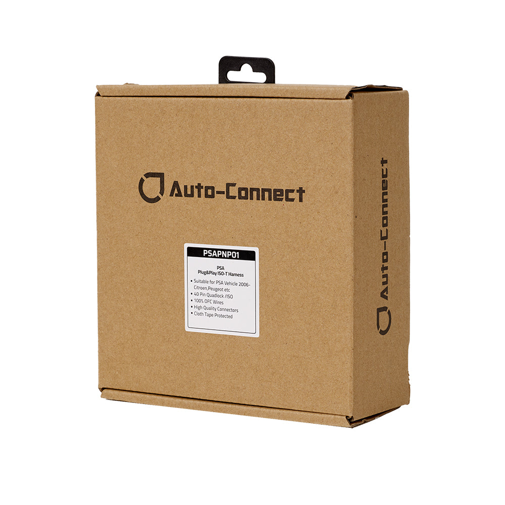 Auto-Connect PSAPNP01, Quadlock Plug N Play til Citroën & Peugeot