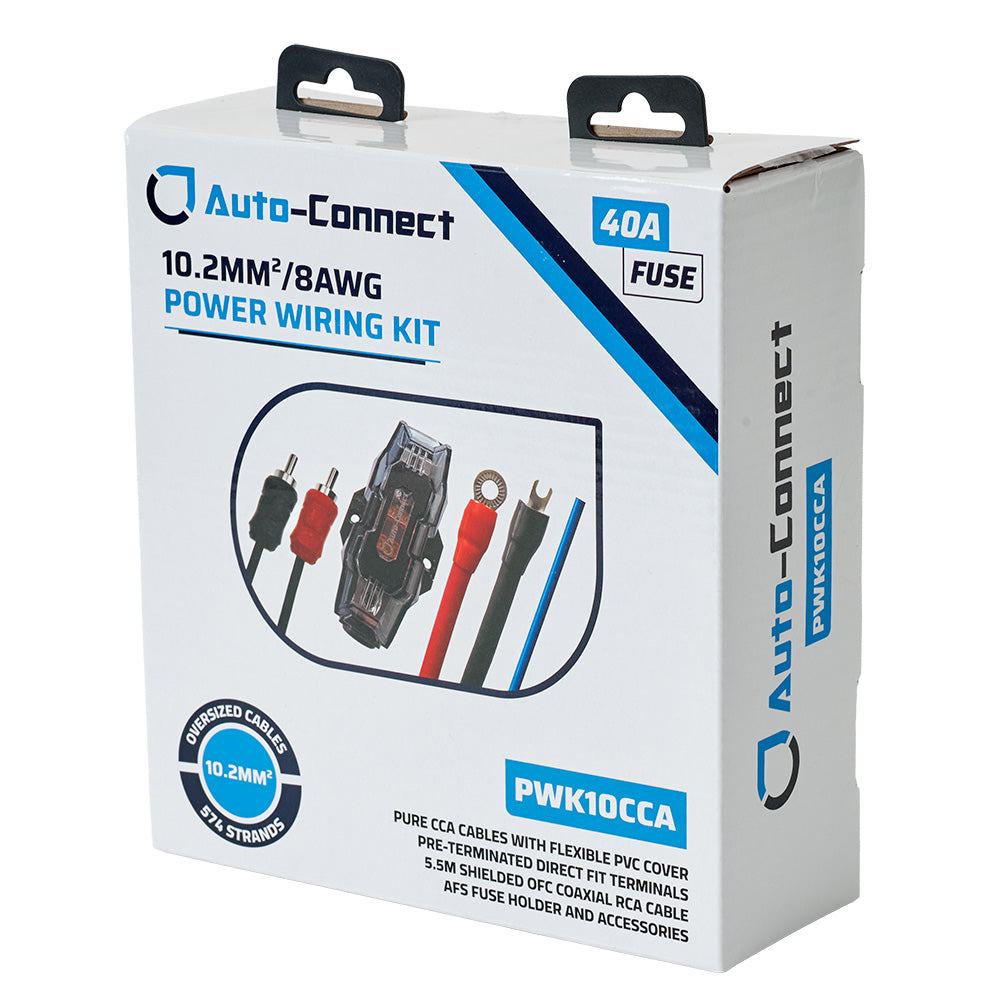 Auto-Connect Pure CCA kabelsæt, 10.2mm²