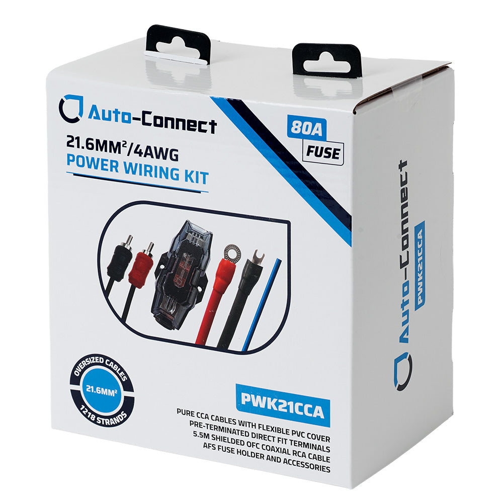 Auto-Connect Pure CCA kabelsæt, 21.6mm²