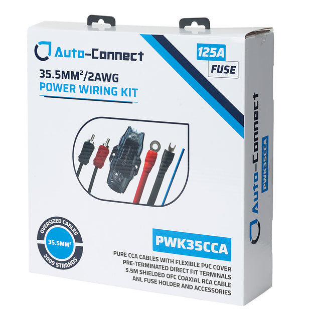 Auto-Connect Pure CCA kabelsæt, 35.5mm²