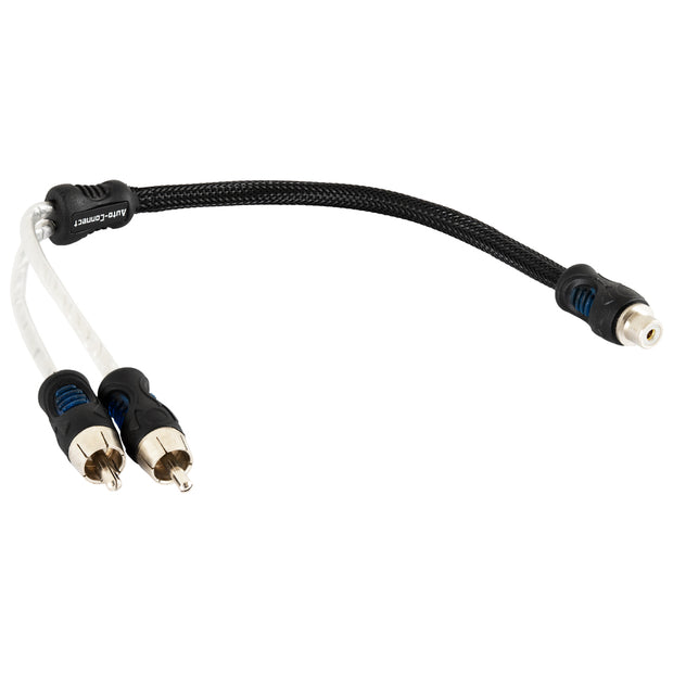 Auto-Connect Y-splitter Lavniveau 2 han - 1 hun 0.3m, Level 3