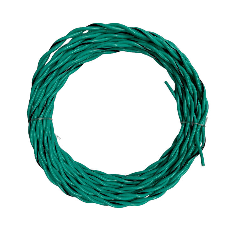 Auto-Connect tvundet højtalerledning 2x1.0mm² grøn og lilla, 6 meter