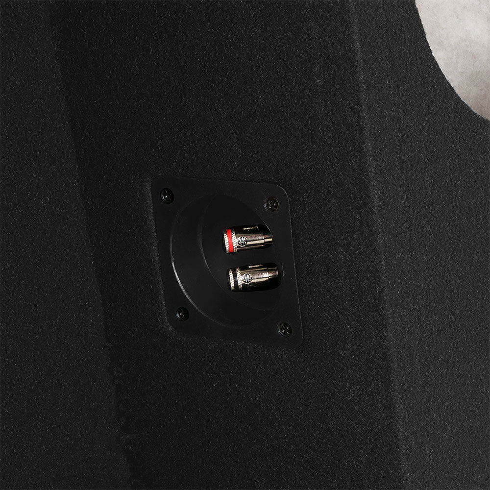 Lukket basboks til reservehjul med opbevaring, 1x10 tommer