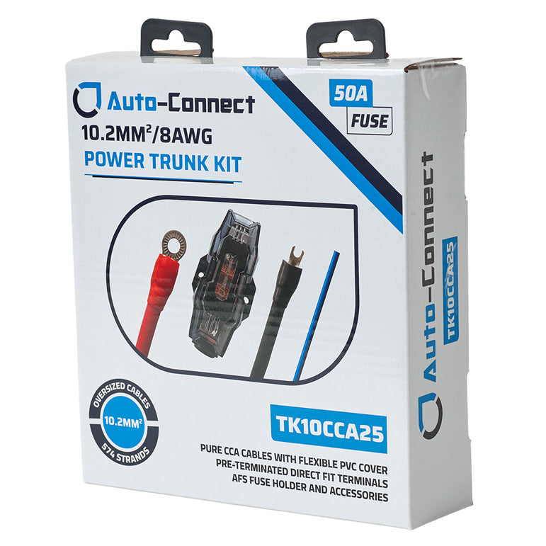 Auto-Connect CCA Trunk kabelkit 10mm², 2.5 meter