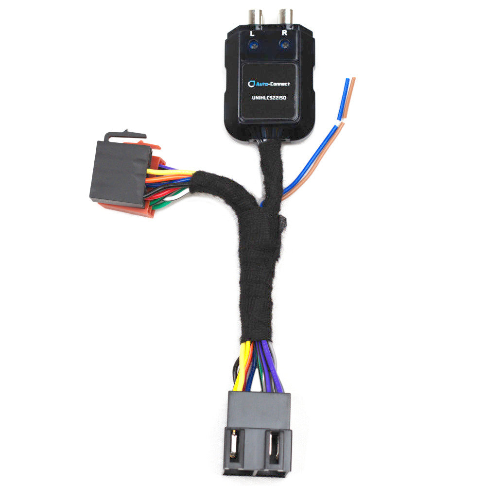 Plug & Play ISO-ISO High-Low Signal ConveAuto-Connect ISO-ISO med 2-kanals høj-lavniveauomformerrter, 2-channel