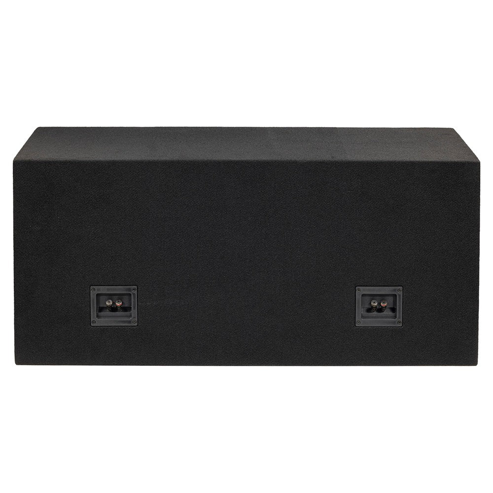 Auto-Connect 2x12 tommer basboks til baselement med store kurve