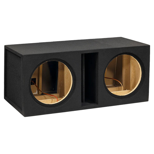 Auto-Connect 2x12 tommer basboks til baselement med mindre kurve