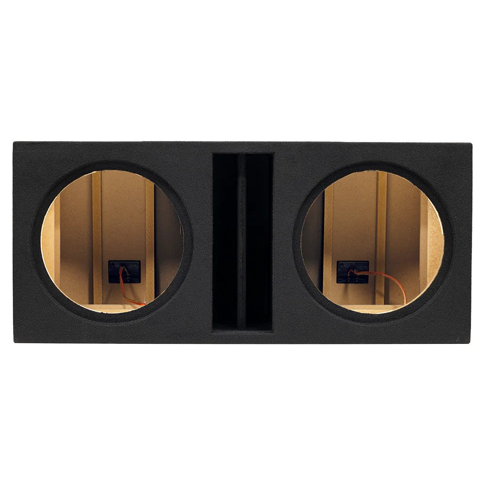 Auto-Connect 2x12 tommer basboks til baselement med mindre kurve