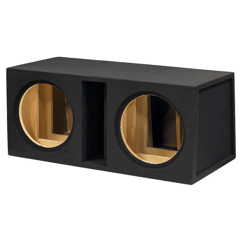 Auto-Connect 2x12 tommer basboks til baselement med mindre kurve